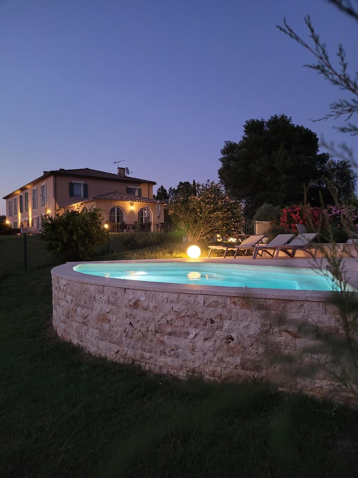 Hotel La Bastide D'Iris Vagnas Eksteriør bilde